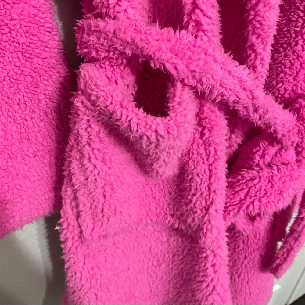 Pink Fluffy Robe - Picture 2 of 5
